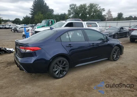 2025 Toyota Corolla Se from USA, damaged, VIN 5YFS4MCE2SP245404